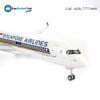  Mô hình máy bay Singapore Airlines 47cm lắp ráp có đèn Everfly 