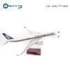  Mô hình máy bay Singapore Airlines 47cm lắp ráp có đèn Everfly 