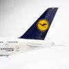  Mô hình máy bay Lufthansa 47cm lắp ráp có đèn Everfly 