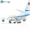  Mô hình máy bay Air Force One Boeing B747 47cm lắp ráp có đèn Everfly 