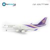  Mô hình máy bay Thai Airways 47cm lắp ráp có đèn Everfly 