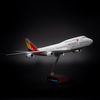 Mô hình máy bay Asiana Airlines Boeing B747 47cm lắp ráp có đèn Everfly