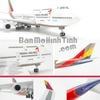  Mô hình máy bay Asiana Airlines Boeing B747 47cm lắp ráp có đèn Everfly 