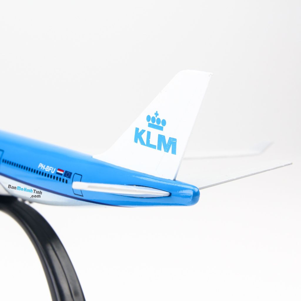 Mô hình máy bay Boeing B747 KLM Airline 20cm Everfly