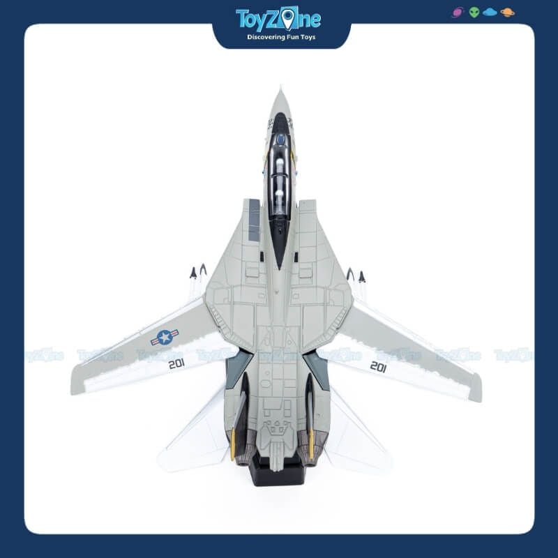 Mô hình máy bay chiến đấu F-14 Tomcat Grumman 1:100 Amer