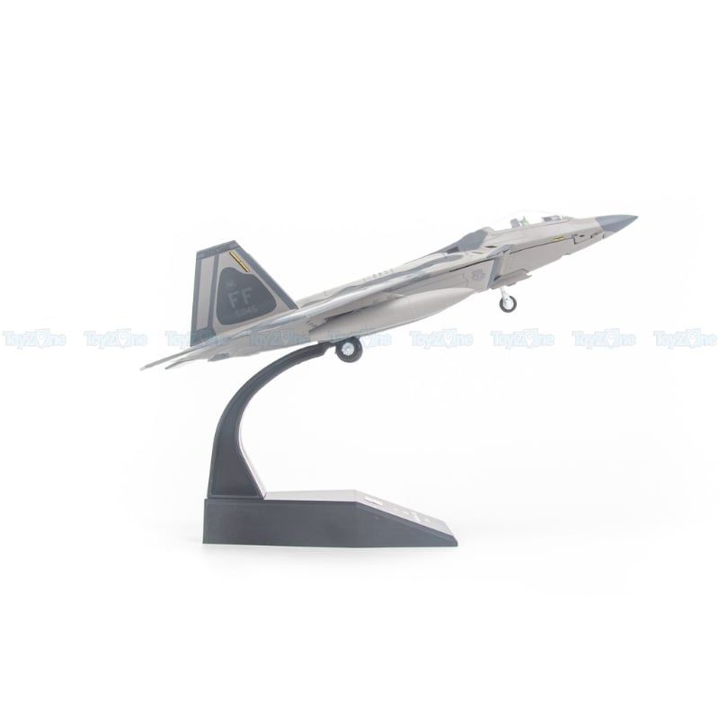  Mô hình máy bay chiến đấu F-22 Raptor Lockheed Martin 1:100 AmerCom 