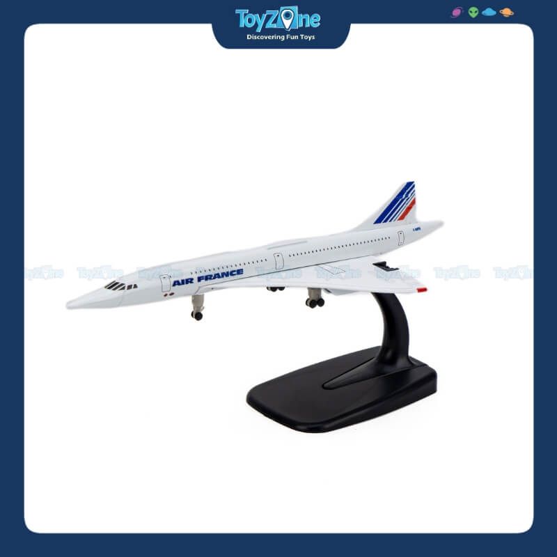 Mô hình máy bay Concorde Air France 20cm Everfly