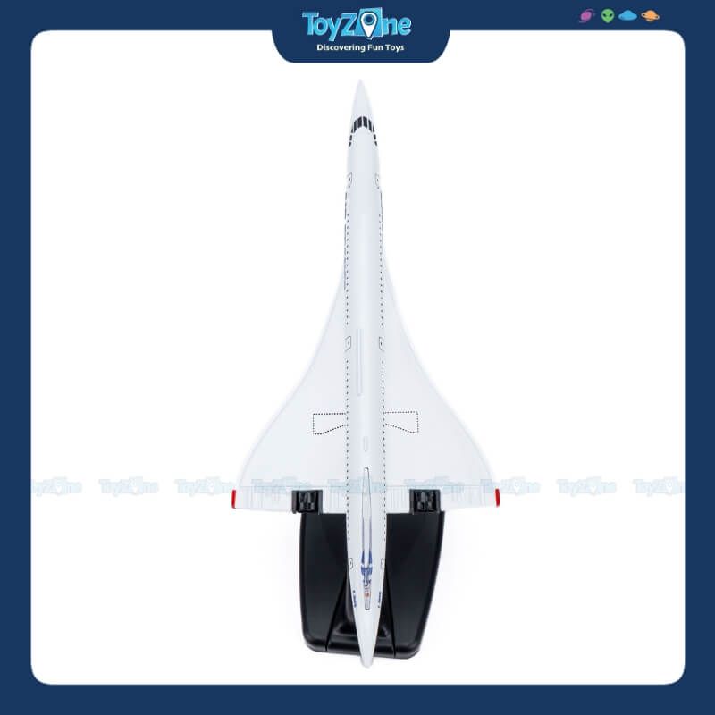 Mô hình máy bay Concorde Air France 20cm Everfly