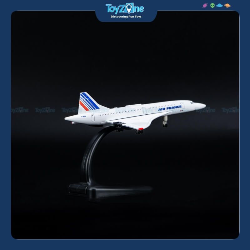 Mô hình máy bay Concorde Air France 20cm Everfly