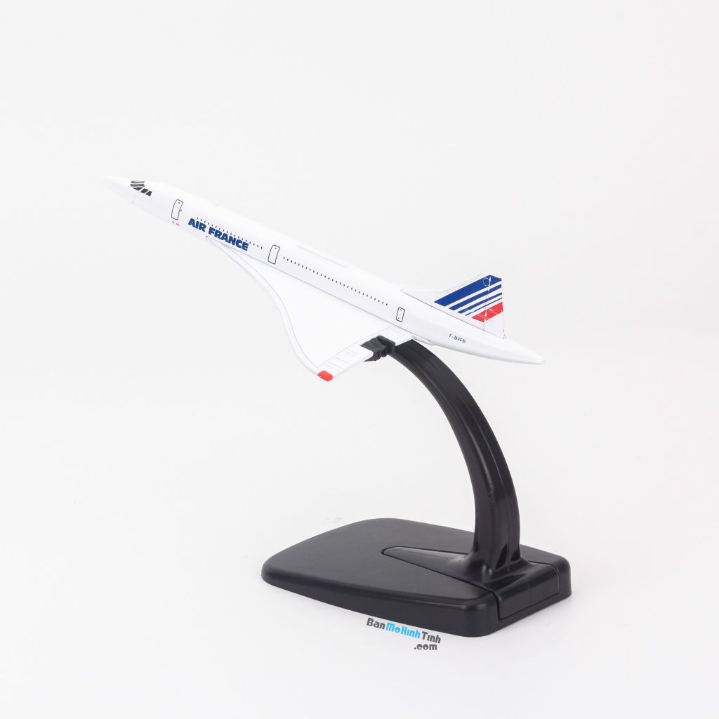 Mô hình máy bay Air France Everfly 16cm  banmohinhtinhcom