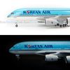  Mô hình máy bay Korean Air 47cm lắp ráp có đèn Everfly 