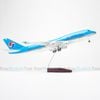  Mô hình máy bay Korean Air 47cm lắp ráp có đèn Everfly 