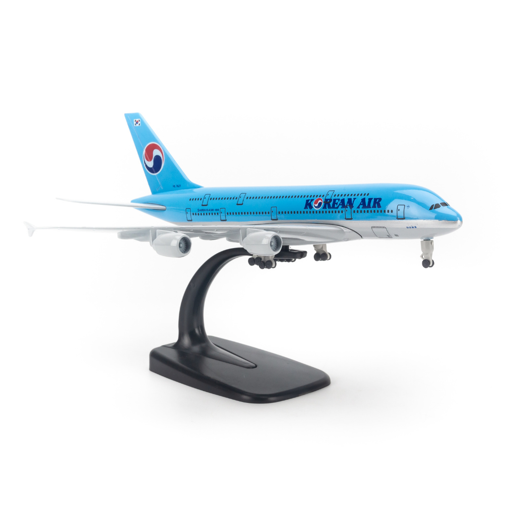 Mô hình máy bay A380 Korean Airline Everfly 20cm – banmohinhtinh.com