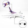  Mô hình máy bay Thai Airways 47cm lắp ráp có đèn Everfly 