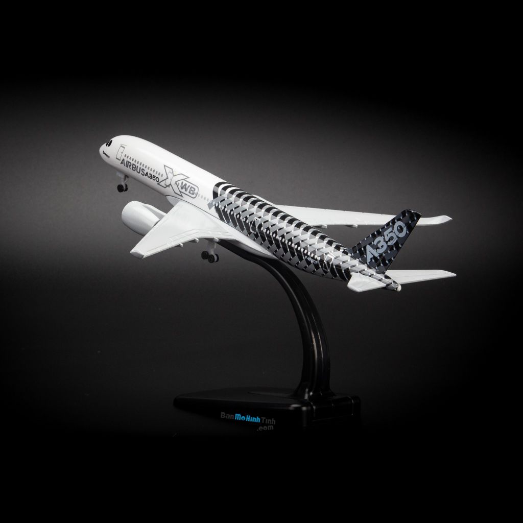 Mô hình máy bay Airbus A350 Original Striped 20cm Everfly VG413   banmohinhtinhcom
