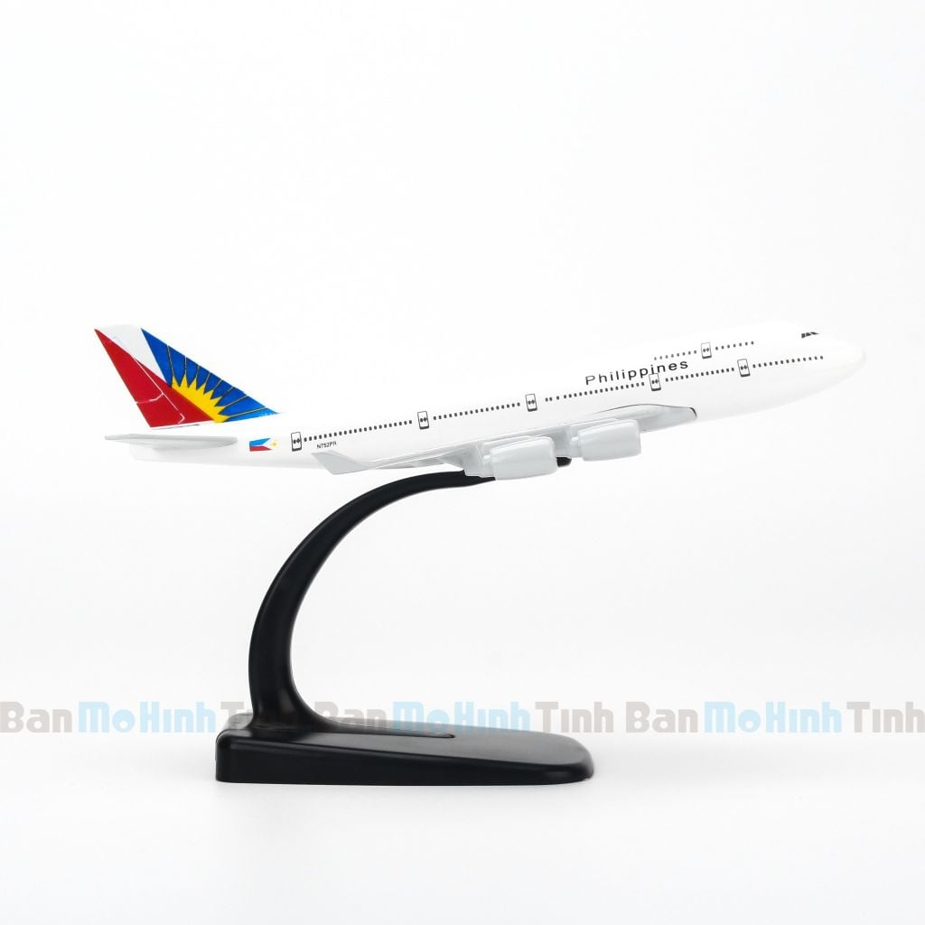 Mô hình máy bay Philippines Airlines 16cm Everfly