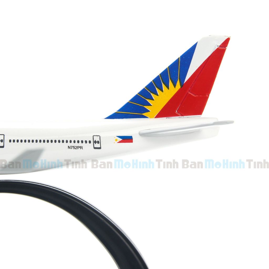 Mô hình máy bay Philippines Airlines 16cm Everfly