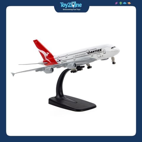 Mô hình máy bay Qantas Airbus A380 20cm Everfly