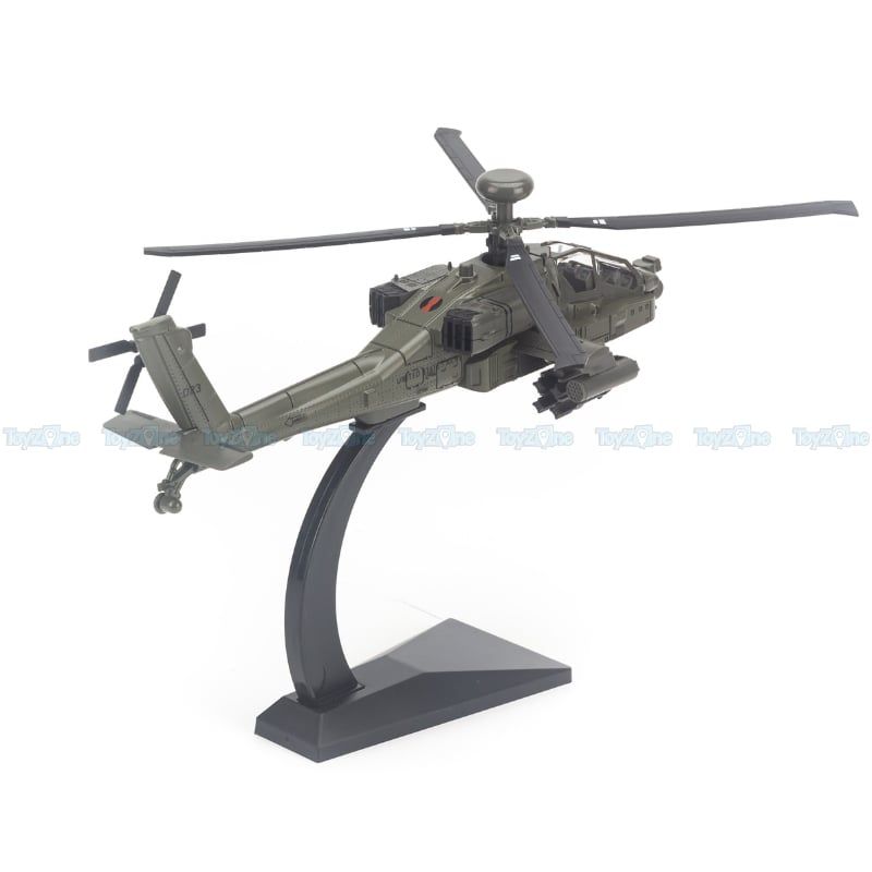 Mô hình máy bay quân sự Apache AH-64 Huayi