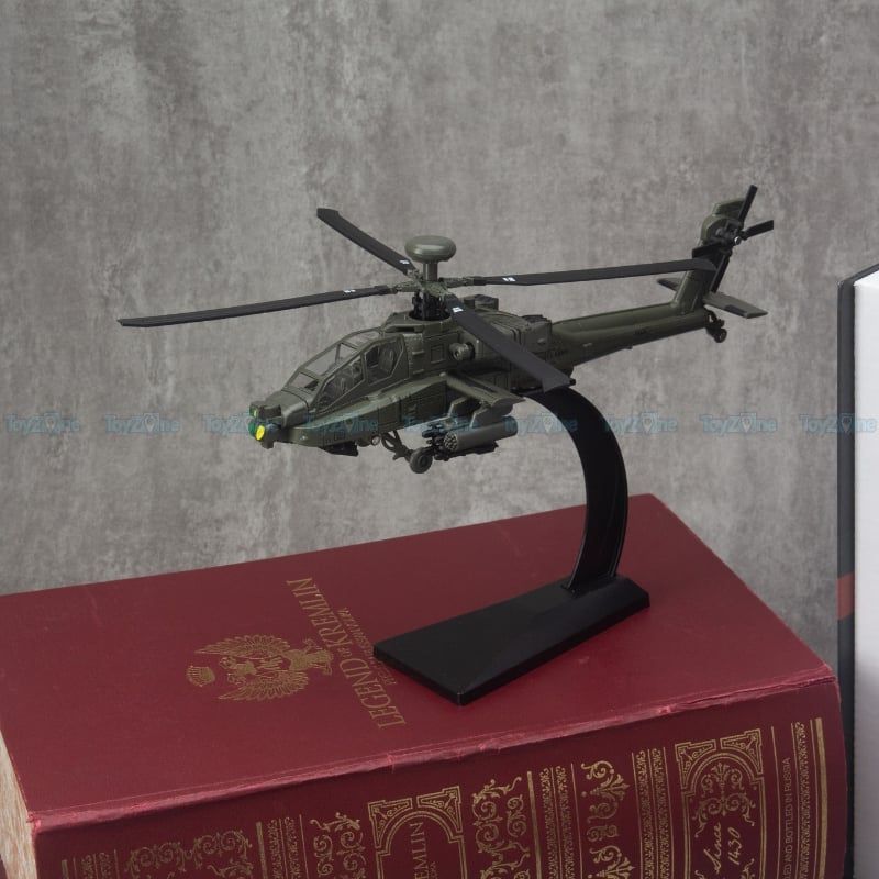 Mô hình máy bay quân sự Apache AH-64 Huayi