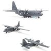  Mô hình máy bay chiến đấu Lockheed AC-130A 1995 1:200 Amer 