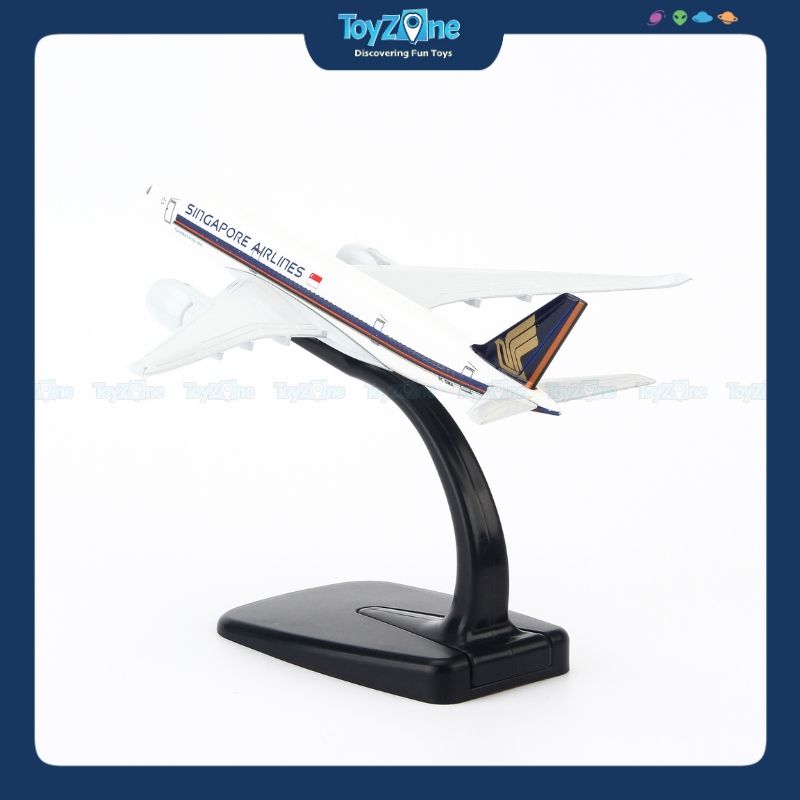  Mô hình máy bay Singapore Airlines 16cm Everfly 