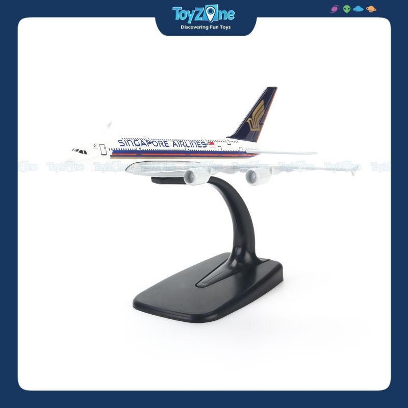  Mô hình máy bay Singapore Airlines 16cm Everfly 