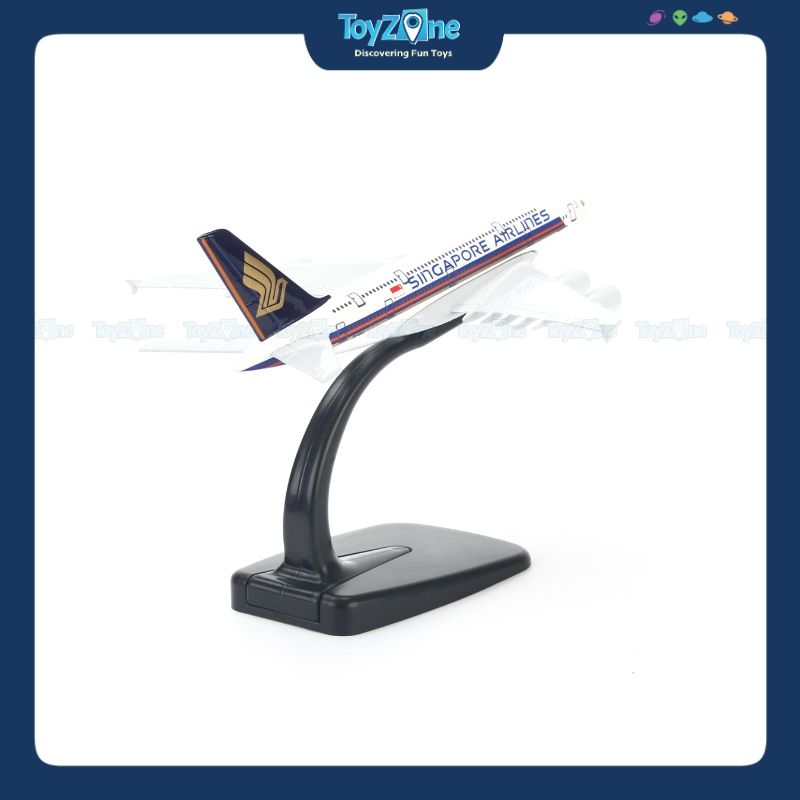  Mô hình máy bay Singapore Airlines 16cm Everfly 