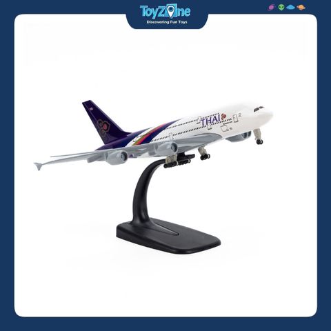 Mô hình máy bay Thai Airways Airbus A380 20cm Everfly