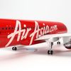  Mô hình máy bay Air Asia Airbus A320 47cm lắp ráp có đèn Everfly 