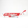  Mô hình máy bay Air Asia Airbus A320 47cm lắp ráp có đèn Everfly 