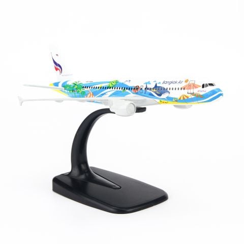 Mô hình máy bay Bangkok Airways Airbus A320 16cm Everfly