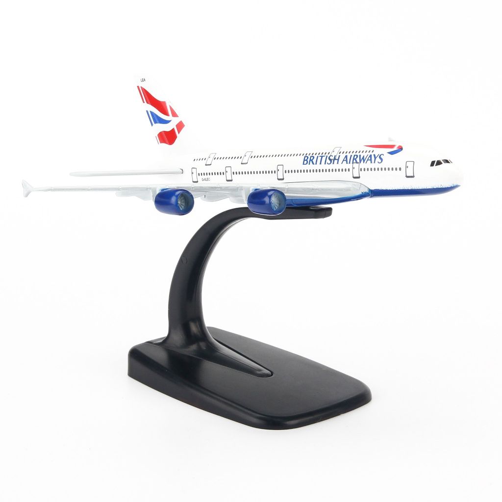  Mô hình máy bay British Airways 16cm Everfly 