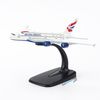  Mô hình máy bay British Airways 16cm Everfly 