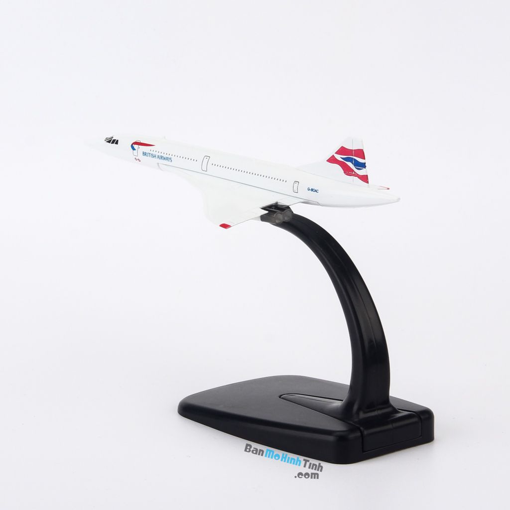  Mô hình máy bay British Airways 16cm Everfly 
