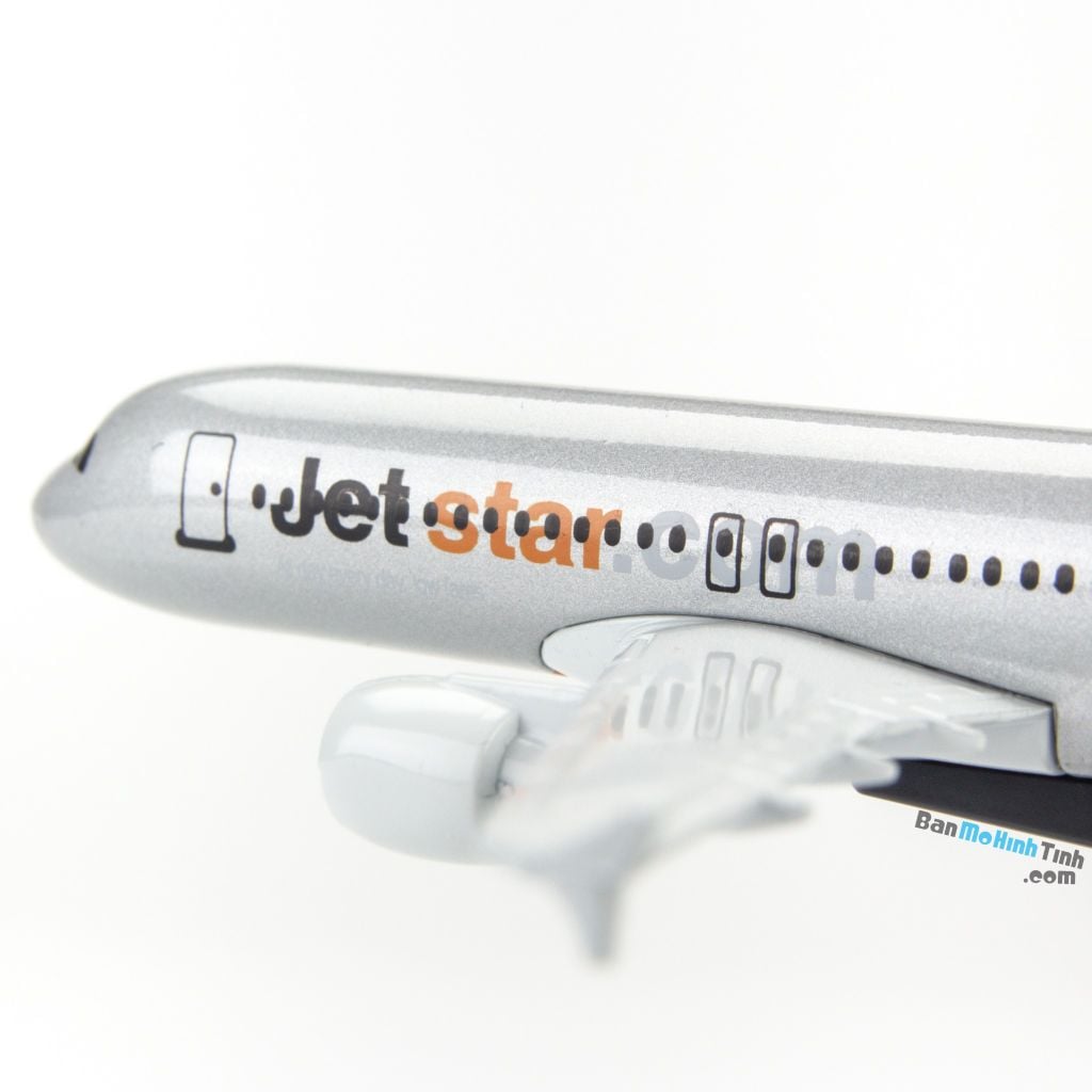  Mô hình máy bay Jetstar Airways Airbus A320 16cm Everfly V&G 33-1 