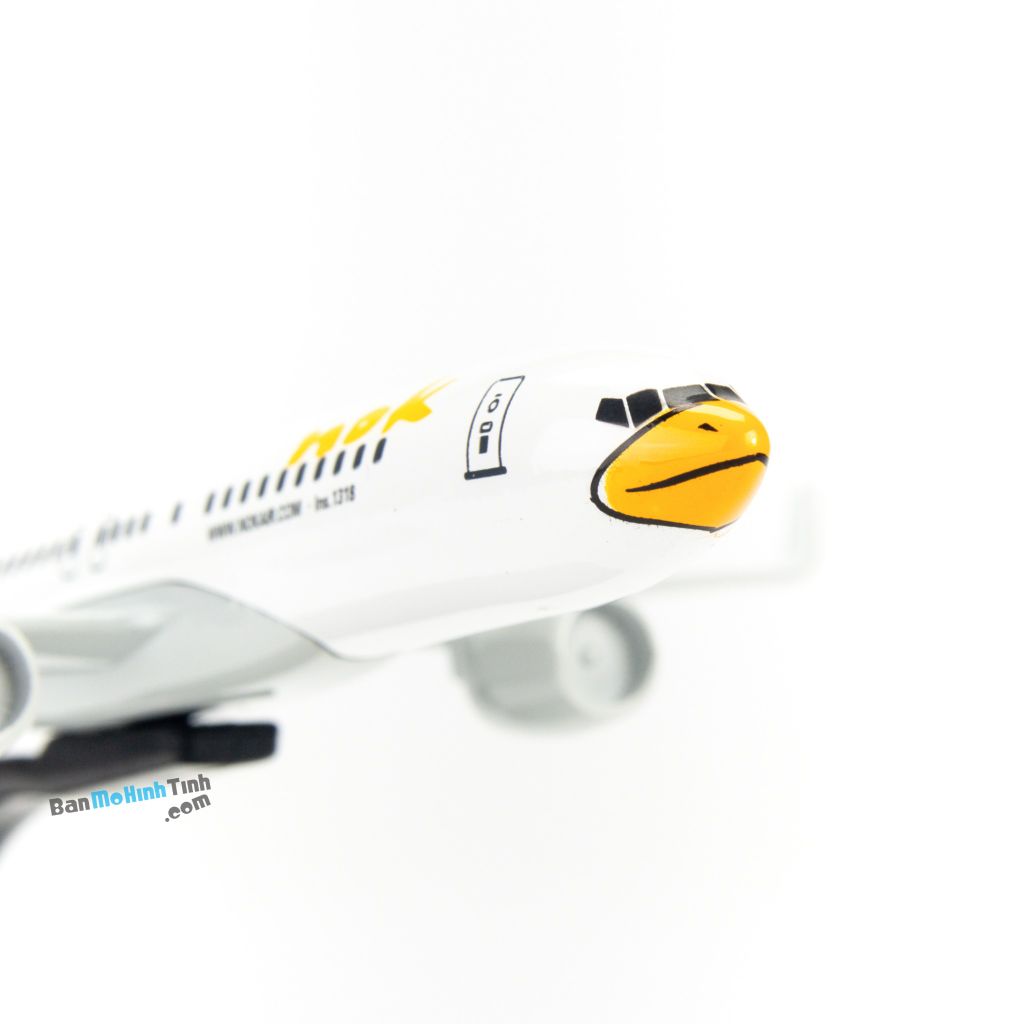 Mô hình máy bay tĩnh Nok Air Boeing B737 16cm Everfly giá rẻ (6)