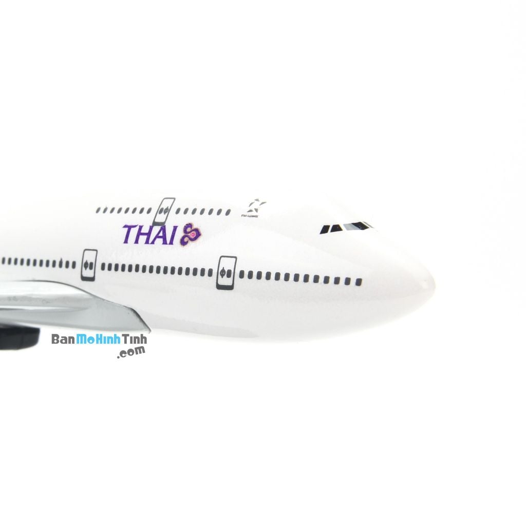 Mô hình máy bay tĩnh Thai Airways Boeing B747 16cm Everfly giá rẻ (6)