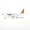  Mô hình máy bay Tiger Air Airbus A320 20cm Everfly V&G 72 