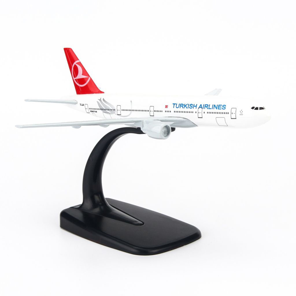  Mô hình máy bay Turkish Airlines Boeing B777 16cm Everfly V&G 53 