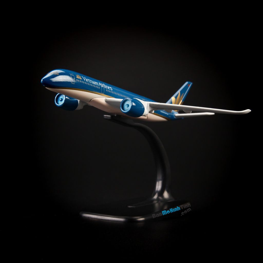Mô hình máy bay tĩnh Vietnam Airlines Airbus A350 16cm Everfly giá rẻ (8)