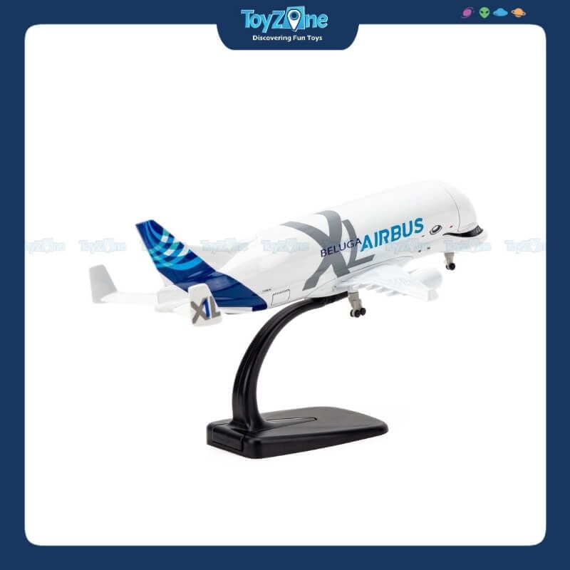 Mô hình máy bay vận tải Airbus Beluga XL A330-743L 20cm Everfly