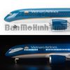  Mô hình máy bay Vietnam Airlines 47cm lắp ráp có đèn Everfly 