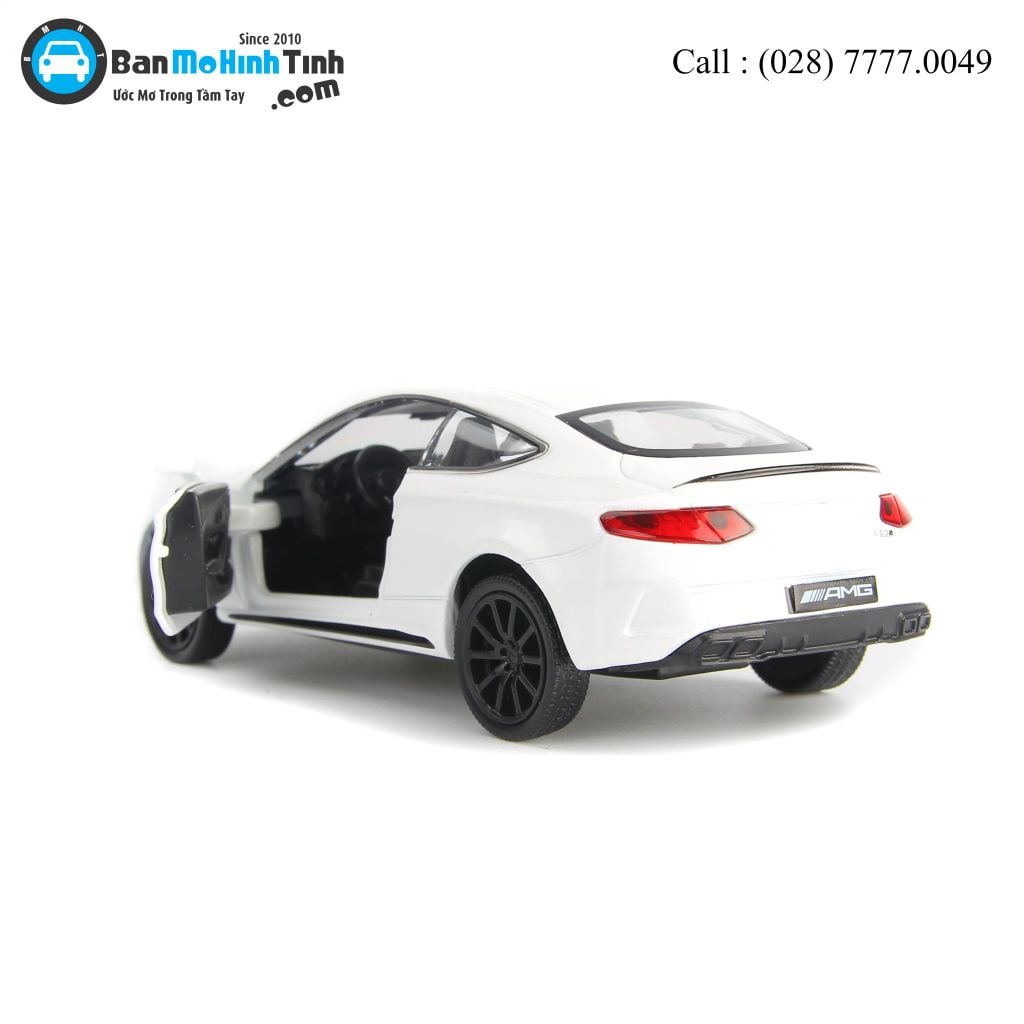 Mô hình xe Mercedes Benz C63S AMG Coupe 1:36 UNI
