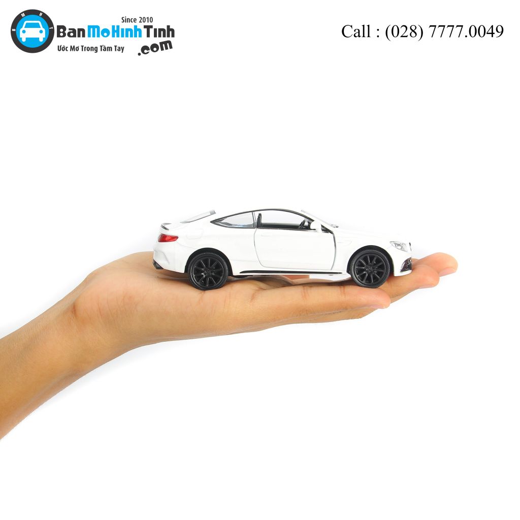 Mô hình xe Mercedes Benz C63S AMG Coupe 1:36 UNI