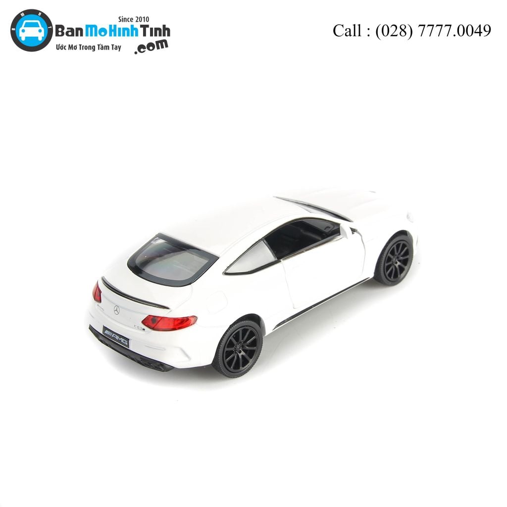 Mô hình xe Mercedes Benz C63S AMG Coupe 1:36 UNI