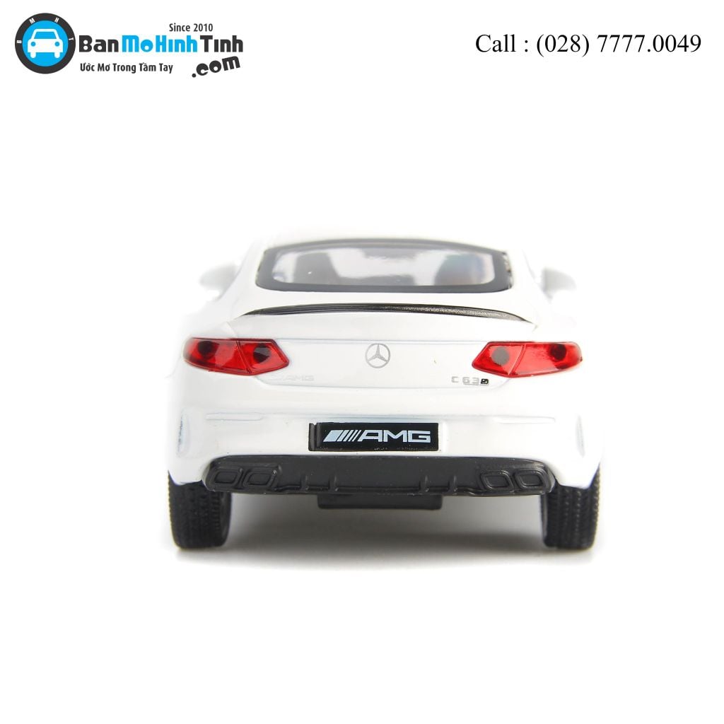 Mô hình xe Mercedes Benz C63S AMG Coupe 1:36 UNI