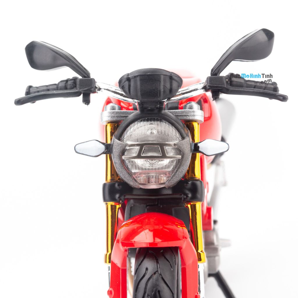 Mô hình mô tô Ducati Monster 696 1:12 Maisto Red MH-31101-7