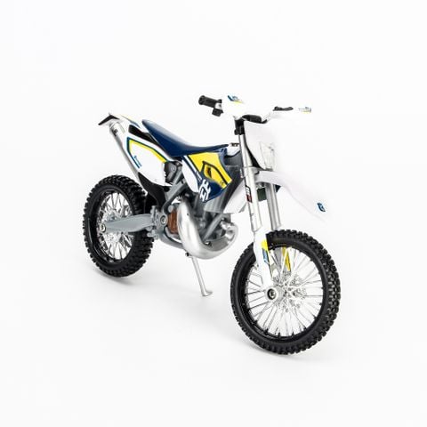 Mô hình mô tô Husqvarna FE 501 Yellow/Blue 1:12 Maisto 16921