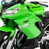  Mô hình xe mô tô Kawasaki Ninja 650R 2009 Green 1:10 Welly -62803 